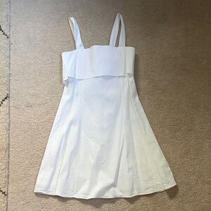 Theory White Mini Dress